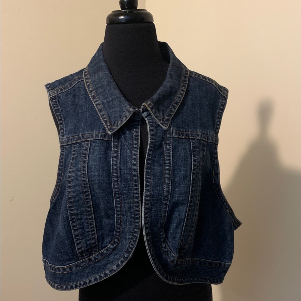 Denim vest
